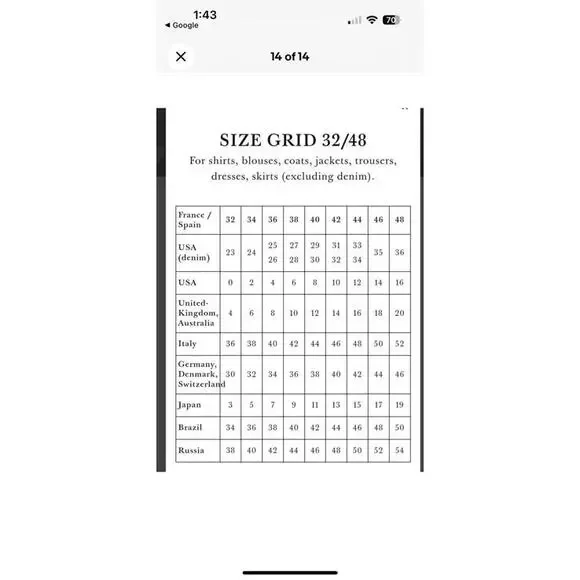 Sezane Clara Trousers Womens 38/6 Gray Denim Pants Stretch Tapered 27 in x 28 in - Picture 8 of 8